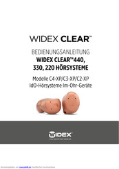 Widex C3-XP Bedienungsanleitung