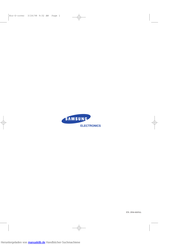 Samsung SF150 Bedienungsanleitung
