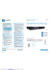 Philips HDR3500 Schnellstartanleitung
