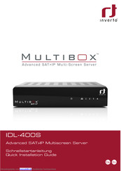 Inverto Multibox IDL 400s Schnellstartanleitung