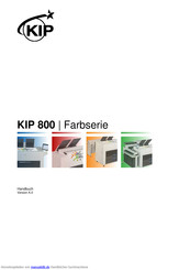 KIP 860 Handbuch