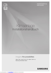 Samsung MWR-SH00N Installationshandbuch
