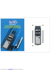 Delta OHM HD 8706-R2 Bedienungsanleitung