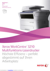 Xerox WorkCentre 3210 Handbuch