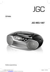 JGC JGC-MEG-1007 Bedienungsanleitung