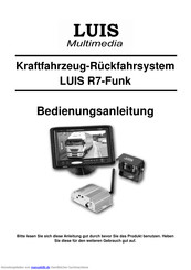 LUIS LUIS R7-Funk Bedienungsanleitung