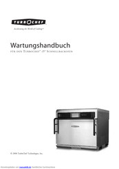 TurboChef i5 Wartungshandbuch