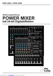 The t.mix DPM-1064 Bedienungsanleitung