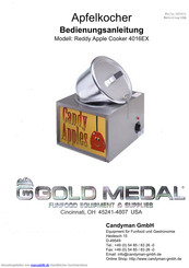 Gold Medal Reddy Apple Cooker 4016EX Bedienungsanleitung