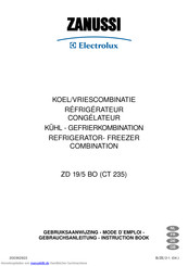 Zanussi Electrolux CT 235 Gebrauchsanleitung
