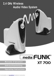 MEDIA FUNK XT 700 Gebrauchsanleitung