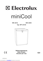 Electrolux miniCool WA 3200 Bedienungsanleitung