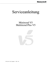 Honeywell Multitrend Plus V5 Serviceanleitung