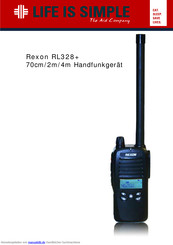 Rexon RL328+ Bedienungsanleitung