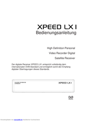 Xpeed LX 1 Bedienungsanleitung