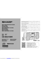 Sharp CD-BA3100H Bedienungsanleitung