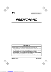 FE FRENIC-HVAC Bedienungsanleitung
