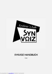 Leshrac`s Lab Synvoiz Handbuch