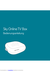 Sky Online TV Box Bedienungsanleitung