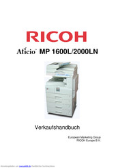 Ricon MP 1600L Verkaufshandbuch