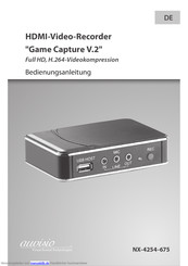 Auvisio Game Capture V.2 Bedienungsanleitung