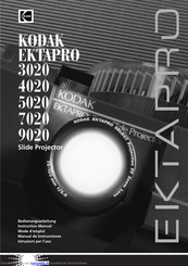 Kodak Ektapro 4020 Bedienungsanleitung