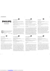 Philips SVC3222G/10 Bedienungsanleitung