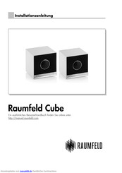 Raumfeld Cube Installationsanleitung