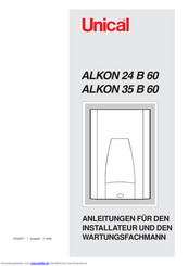 Unical ALKON 35 B 60 Anleitung