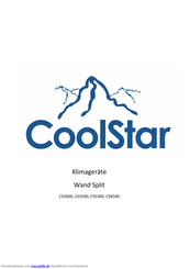 Coolstar CS2600 Bedienungsanleitung