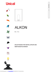 Unical ALKON 70 c Installationsanleitung