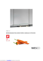 Wesco EVMC 211 Bedienungsanleitung