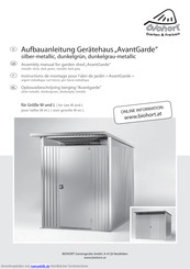 Biohort AvantGarde Aufbauanleitung
