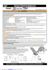 Teeter Hang Ups F9000 Benutzerhandbuch