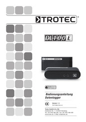 Trotec DL100 E Bedienungsanleitung