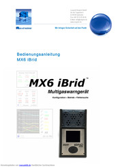 Industrial Scientific MX6 iBrid Bedienungsanleitung