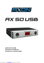 TerraTec Axon AX 50 USB Handbuch