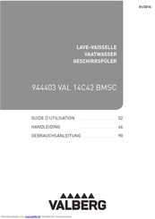Valberg 944403 VAL 14C42 BMSC Gebrauchsanleitung