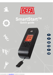 DEFA SmartStart Bedienungsanleitung