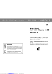 Micronet SP605 Bedienungsanleitung