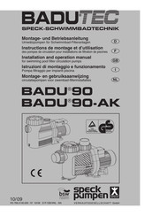 Badu Tec Badu 90 Betriebsanleitung