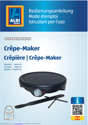 ALDI Crepe-Maker Bedienungsanleitung