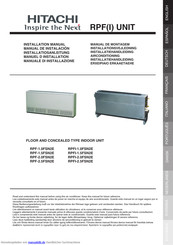 Hitachi RPFI Installationsanleitung