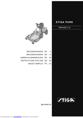 Stiga PARK MIRAGE 5.0 Gebrauchsanweisung