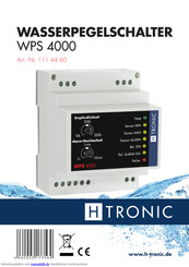 H-Tronic WPS 4000 Bedienungsanleitung