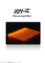 Joy-It Mouse-LightPad Bedienungsanleitung