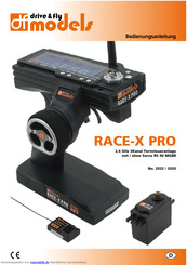 DF-models RACE-X PRO 2020 Bedienungsanleitung