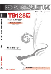 Takeuchi TB128FR Bedienungsanleitung