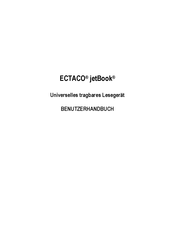 Ectaco jetBook Benutzerhandbuch