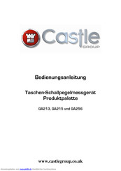 Castle group GA256 Bedienungsanleitung